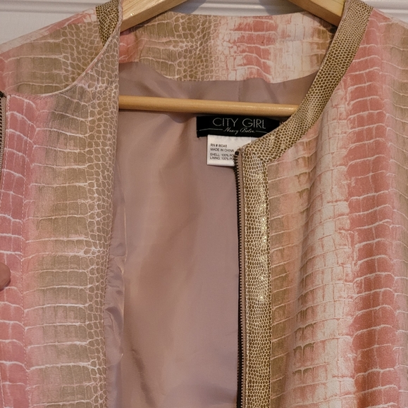 City Girl reptile print gorgeous jacket - Picture 10 of 16